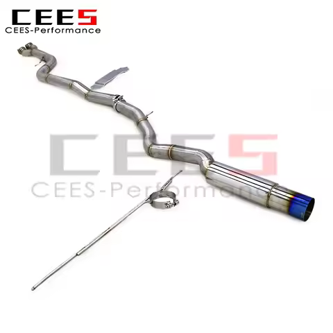 CEES SS304 Single Midpipe Catback Exhaust Pipes for BMW M2C M3/M4 F80/F82 3.0T 2014-2019 Car Stainle