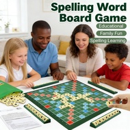 Scrabble Board Gaming Toys Family Educational Games Spelling Word Board