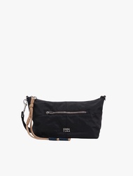 BIMBA Y LOLA - BLACK NYLON TRAPECIO BAG