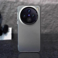 พร้อมส่ง สุดคุ้ม ตรงรุ่น รุ่นใหม่ Case For Vivo X200 5G X200Pro 5G เคสกันกระแทก สีพื้นแบบเงา เปิดก