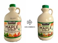Kirkland Signature - (265)#16280 有機楓糖漿1L #16273 最佳食用日期:2027年6月11日 (平行進口) (新舊包裝隨機發貨)
