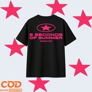 Merch 5SOS EVERYONE'Skaos band STARa Men's Band T-Shirt and 5-SECONDS OF SUMMER TOUR T-ShirtWanita