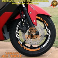Stiker Lis Velg All Motor Yamaha Nmax Sticker Variasi Aksesoris Terbaru