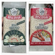 Riscossa Riso Arborio Rice 1000 G. ริสคอสซ่า ข้าวสายพันธุ์ อิตาลี อาโบริโอ ไรซ์ / Riso Carnaroli ข้า