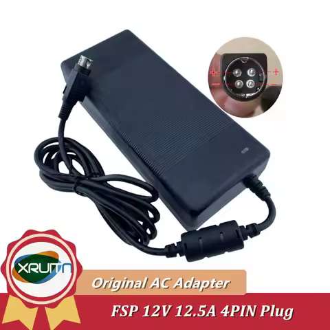 Original For Synology Switching Power Adapter 12V 12.5A (4PIN) FSP150-AHAN1-VR TS-412 TS-410 DPS-150