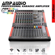 8 Channel 12 Channel AmpAudio MX8 MX12 Professional Karaoke Powered Mixer 650wx2 Multifunction audio
