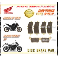 HONDA DISC BRAKE PADS CB1000 SP 2025 , CB1000 HORNET SP 2025 GOLD QUALITY HNL