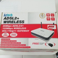 Aztech Adsl 2+,wireless gateway