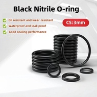 Nitrile O-ring NBR wire diameter 3mm inner diameter 34-113mm nitrile rubber