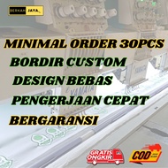 MINIMAL Embroidery Logo Patch Bet Emblem Custom Design Like Like Minimum Order 30pcs