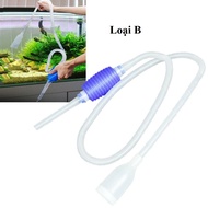 Vacuuming aquarium sediment - Aquarium fish tank water change tool