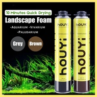 Houyi Adhesive Spray Foam 900g Aquascape Landscape Vivarium Paludarium Hardscape Decoration terrariu