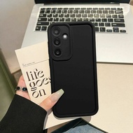 Samsung Galaxy A34 Matte Black Anti-Slip Silicone Case