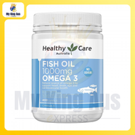 Healthy Care - 深海魚油軟膠囊 1000mg Omega-3 (無腥味) 400粒 [平行進口] (到期日不早於: 2025-10)