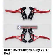 Brake Lever Handle Brake Litepro Alloy 7075 Red Black