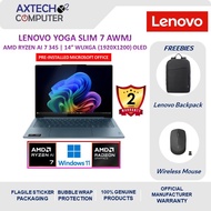 Lenovo Yoga Slim 7 83JY00AWMJ 14" WUXGA OLED Laptop (AI 7 345, 16GB, 512GB, AMD, W11, HS+M365)