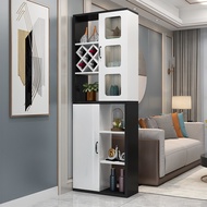 Tủ Rượu Gỗ Đặt Sàn Trang Trí - Gỗ MDF 15mm Cốt Xanh Chống Ẩm KIKO TR 018