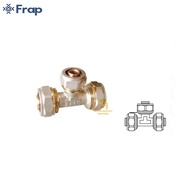 EQUAL TEE 16X16X16 FRAP HOT WATER CONNECTION TEE 20X20X20