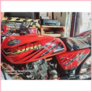 ◮ ♕ ◶ EURO 150 Gas tank Decals sticker