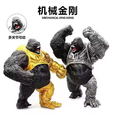 Godzilla Vs Kong The New Empire GodzillaMechanical King Kong King Action Figures Monster Anime Figur