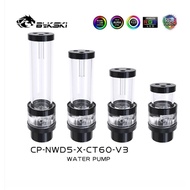 Bykski CP-NWD5-X-CT60-V3 D5 Pump 6/10/15/20cm Acrylic Reservoir Combo with Armor custom watercooling