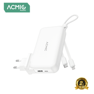 พาวเวอร์แบงค์ ACMIC APC10-08PD แบตสำรอง 10000 mAh fast charge PD 20W Power bank Universal adapter ม