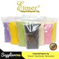 Elmer Crispy Ball 1 kg Crispy Ball Dark Chocolate/ Crispy Ball Grape/ Crispy Ball White/ Crispy Ball