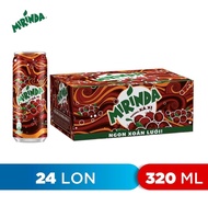 Lốc 6 lon nước Giải Khát Mirinda Xá Xị Sleek (330ml/Lon)