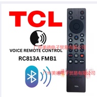 TCL Voice Remote Control RC813A FMB1 – Compatible with TCL C815, P725, C715, P615, S6500 & More Andr