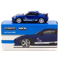 Diecast 1:64 Tarmac HKS Toyota GR86 Blue Metallic