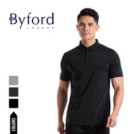 Byford Stretchable Nylon Seamless Polo Tee - 3624002A