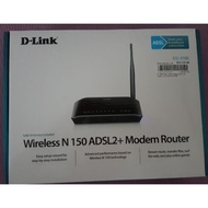 [Used] D-Link DSL-2730E wireless N 150 ADSL2 + ModemRouter