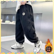 Vupan Boys Striped Jeans 5-16 Years Old Elastic Waist+Quick-Drying Blue 120-170cm 7 Days Return A22