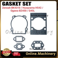 Gasket Set Husqvarna H532 531RB 541RB 542RBS Zenoah BK4310 G45L Ogawa BZ450 Brush Cutter Mesin Rumpu