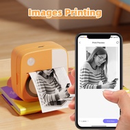 Mini Printer Pocket Wireless Bluetooth Thermal Printer Photo Printer Support Mobile Phone Android IOS Label Printer For Kids Gift