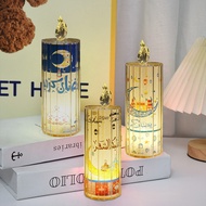 Ramadan Candles Lamp Romantic LED Night Lights Eid Mubarak Living Room Decor
