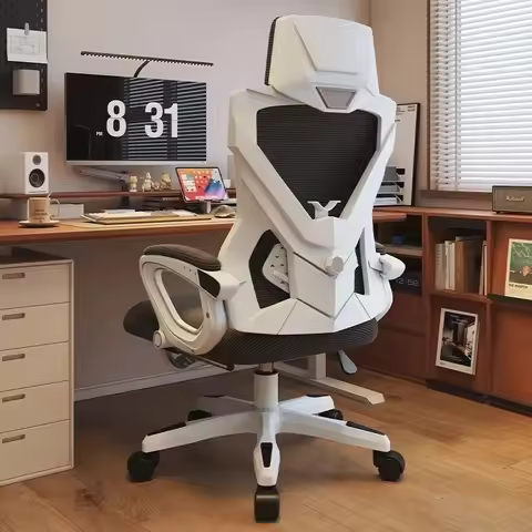 Office Chair, Ergonomic Chair, Adjustable Rotating Computer Chair, Commercial Conference Room, Recli