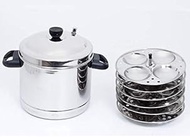 Cooker and Steamer Idli Steamer idli Cooker idli Maker 4 Plates Idli Cooker Stainless Steel with Ind