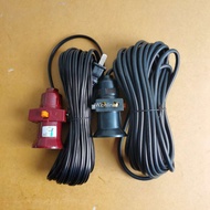 lamp socket 8m w/switch 112a/715ab
