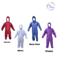 Coverall Bunnysuit PPE microfiber free size unisex
