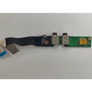 AUDIO SOUND PORT CABLE BOARD CHILDBOARD HP COMPAQ V3000 V3000A DV2000 V3900 DV2700 DV2889EL 554X9020