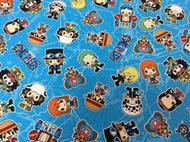【傑美屋-縫紉之家】日本限量卡通布~航海王one piece海賊王喬巴魯夫G3025-1B牛津厚棉布 