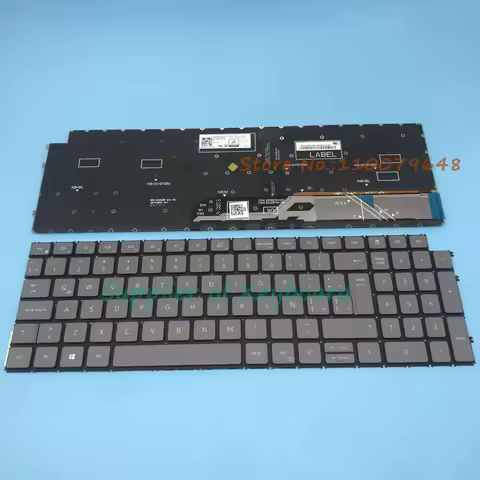 New Latin Spanish/French/English Keyboard For Dell Inspiron 15 3511 3515 15 5510 5515 7510 16 Plus 7