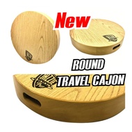 Round travel cajon, round travel cajon circular