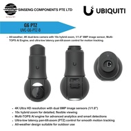 Ubiquiti Unifi Black G6 PTZ UVC-G6-PTZ All Weather 8MP 4K Dual Lens PTZ Camera with 10x Hybrid Zoom 