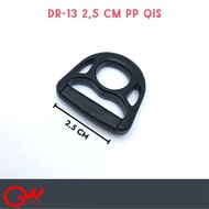 Plastic D RING / TAWON D RING / DR-13 2.5 CM PP RETAIL