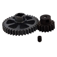 Treehobby Metal Diff Main Gear 38T & Motor Pinion Gear 17T for RC 1/18 WLtoys A949 A959 A969 A979 K9