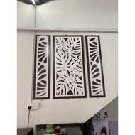 FLORAL 1ftx4ft Deco Panel Wall Panel Divider Partition 3D For Bedroom or Living Room