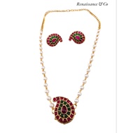 Simple choker set indian choker sets Korean butterfly choker