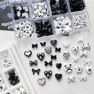 Dark Hot Girl Chanel Style Bow Love Grid Beads DIY Jewelry Bracelet Necklace Earrings Beaded Accesso